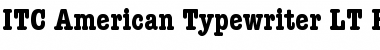 Download AmericanTypewriter LT CnA Font Download AmericanTypewriter LT CnA Font