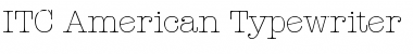 Download AmericanTypewriter LT LightA Font Download AmericanTypewriter LT LightA Font
