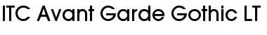 AvantGarde LT Medium Regular Font