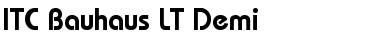 Download Bauhaus LT Demi Font Download Bauhaus LT Demi Font