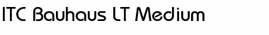 Download Bauhaus LT Medium Font Download Bauhaus LT Medium Font