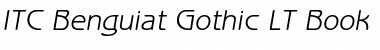 Download BenguiatGothic LT Book Font Download BenguiatGothic LT Book Font