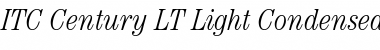 Download ITCCentury LT LightCond Font Download ITCCentury LT LightCond Font