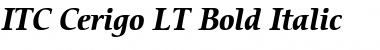 Download ITCCerigo LT Book Font Download ITCCerigo LT Book Font