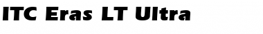 Download Eras LT Ultra Font Download Eras LT Ultra Font