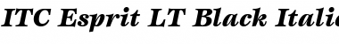 Download Esprit LT Black Font Download Esprit LT Black Font