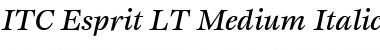 Download Esprit LT Medium Font Download Esprit LT Medium Font