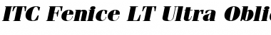 Download ITCFenice LT Ultra Font Download ITCFenice LT Ultra Font