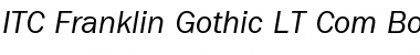 Download ITC Franklin Gothic LT Com Font Download ITC Franklin Gothic LT Com Font