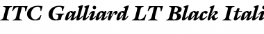Download Galliard LT Black Font Download Galliard LT Black Font