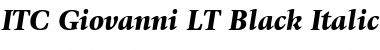Download Giovanni LT Black Font Download Giovanni LT Black Font