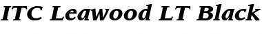Download Leawood LT Black Font Download Leawood LT Black Font