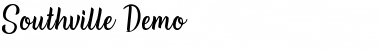 Download Southville Demo Font Download Southville Demo Font