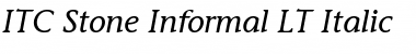 Download StoneInformal LT Font Download StoneInformal LT Font