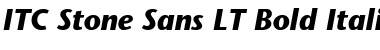 Download StoneSans LT Bold Font Download StoneSans LT Bold Font