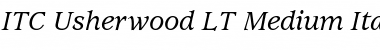 Download Usherwood LT Medium Font Download Usherwood LT Medium Font