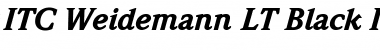 Download Weidemann LT Medium Font Download Weidemann LT Medium Font