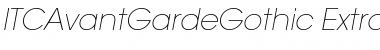 Download ITCAvantGardeGothic-ExtraLight Font Download ITCAvantGardeGothic-ExtraLight Font