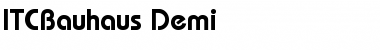 Download ITCBauhaus-Demi Font Download ITCBauhaus-Demi Font