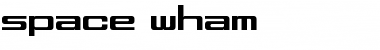 Download Space Wham Font Download Space Wham Font