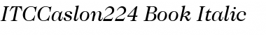 Download ITCCaslon224-Book Font Download ITCCaslon224-Book Font