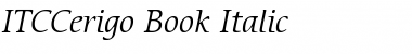 Download ITCCerigo-Book Font Download ITCCerigo-Book Font