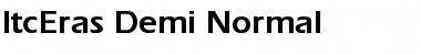 Download ItcEras-Demi-Normal Font Download ItcEras-Demi-Normal Font