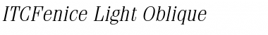 Download ITCFenice-Light Font Download ITCFenice-Light Font