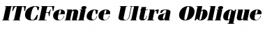Download ITCFenice-Ultra Font Download ITCFenice-Ultra Font