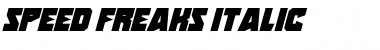 Download Speed Freaks Font Download Speed Freaks Font