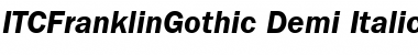 Download ITCFranklinGothic-Demi Font Download ITCFranklinGothic-Demi Font