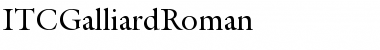 Download ITCGalliardRoman Font Download ITCGalliardRoman Font