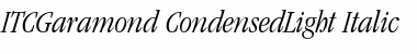 Download ITCGaramond-CondensedLight Font Download ITCGaramond-CondensedLight Font