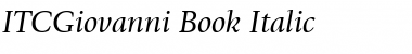 Download ITCGiovanni-Book Font Download ITCGiovanni-Book Font