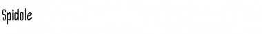 Download Spidole Font Download Spidole Font