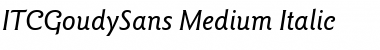 Download ITCGoudySans-Medium Font Download ITCGoudySans-Medium Font