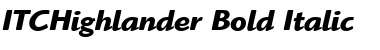 Download ITCHighlander Font Download ITCHighlander Font