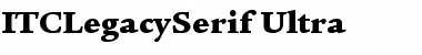 Download ITCLegacySerif-Ultra Font Download ITCLegacySerif-Ultra Font