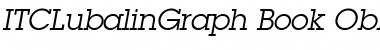 Download ITCLubalinGraph-Book Font Download ITCLubalinGraph-Book Font