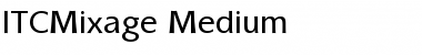 Download ITCMixage-Medium Font Download ITCMixage-Medium Font