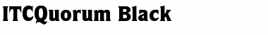 Download ITCQuorum-Black Font Download ITCQuorum-Black Font
