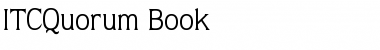 Download ITCQuorum-Book Font Download ITCQuorum-Book Font