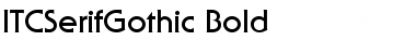 Download ITCSerifGothic Font Download ITCSerifGothic Font