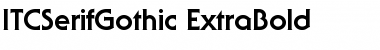Download ITCSerifGothic-ExtraBold Font Download ITCSerifGothic-ExtraBold Font