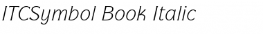 Download ITCSymbol-Book Font Download ITCSymbol-Book Font