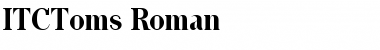 Download ITCTom's Font Download ITCTom's Font