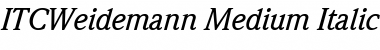 Download ITCWeidemann-Medium Font Download ITCWeidemann-Medium Font