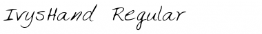 Download IvysHand Font Download IvysHand Font