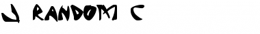 Download J Random C Font Download J Random C Font