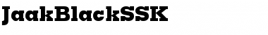 Download JaakBlackSSK Font Download JaakBlackSSK Font